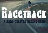 Racetrack Font - Featured Image