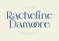Racheline Damoore Font - Featured Image