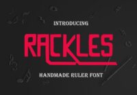 Rackless Font - Featured Image
