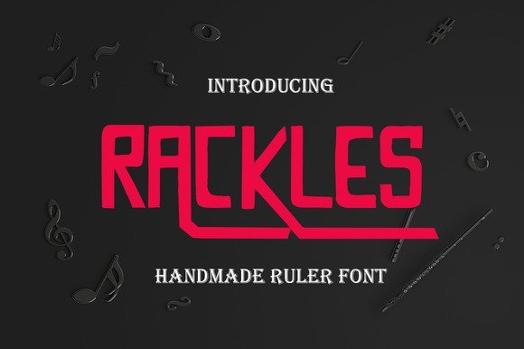 Rackless Font - Featured Image