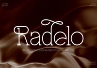 Radelo Font - Featured Image