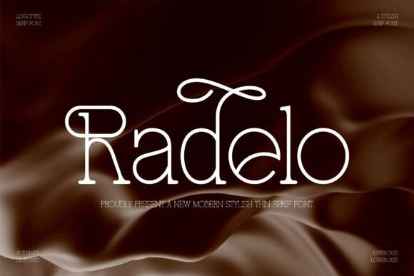 Radelo Font - Featured Image