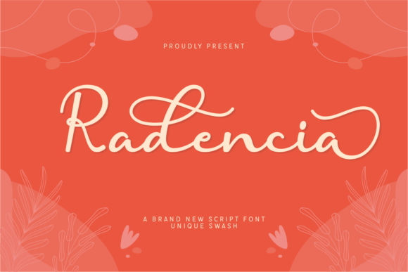 Radencia Font - Featured Image