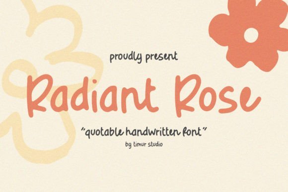 Radiant Rose Font - Featured Image