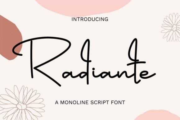 Radiante Font - Featured Image