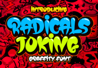 Radicals Joking Font - Featured Image