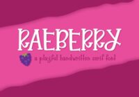 Raeberry Font - Featured Image