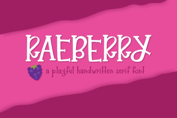 Raeberry Font - Featured Image