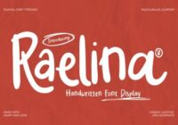 Raelina Regular Font - Featured Image
