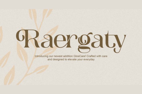 Raergaty Font - Featured Image