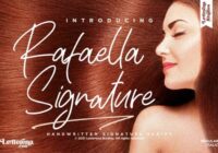 Rafaella Signature Font - Featured Image