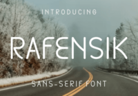 Rafensik Font - Featured Image