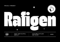 Rafigen Font - Featured Image