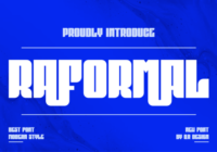 Raformal Font - Featured Image