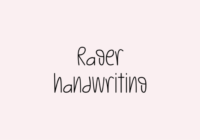 Rager Font - Featured Image