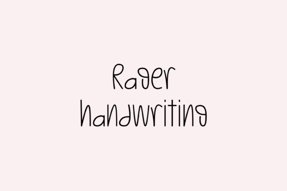 Rager Font - Featured Image