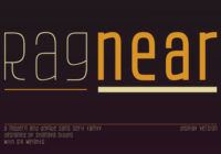 Ragnear Display Version Font - Featured Image
