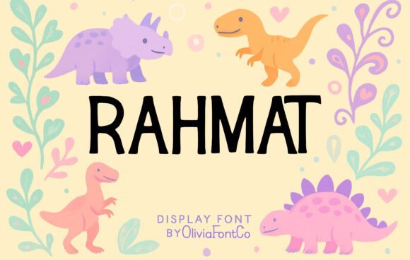 Rahmat Font - Featured Image