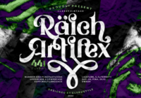 Raich Artifex Font - Featured Image