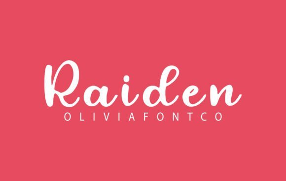 Raiden Font - Featured Image