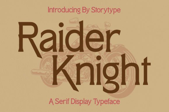 Raider Knight Font - Featured Image