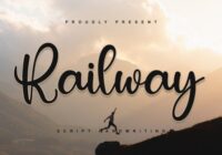 Railway Font - Featured Image