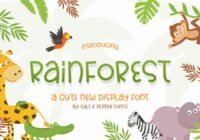 Rainforest Font - Featured Image