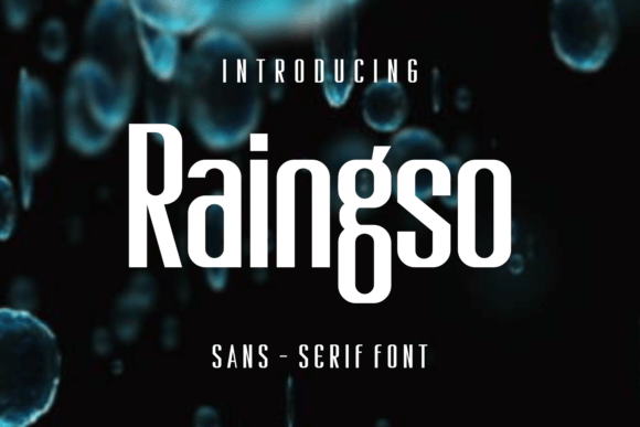 Raingso Font - Featured Image