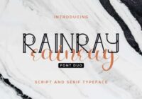 Rainray Font - Featured Image