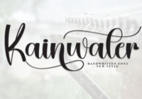 Rainwater Font - Featured Image