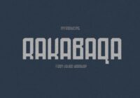 Rakabaqa Font - Featured Image