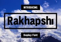 Rakhaposhi Font - Featured Image