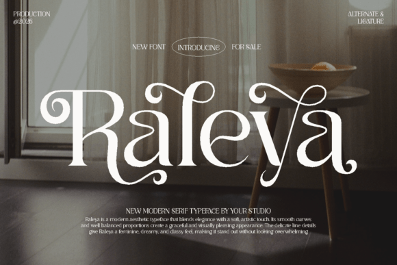 Raleya Font - Featured Image