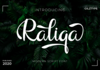 Raliqa Font - Featured Image
