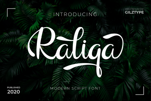 Raliqa Font - Featured Image