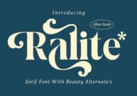 Ralite Font - Featured Image