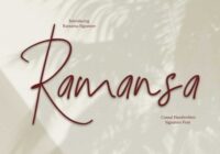 Ramansa = Font - Featured Image