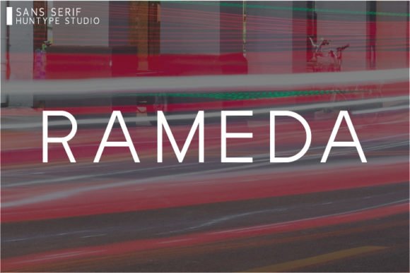 Rameda Font - Featured Image