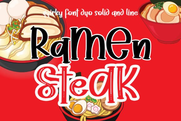 Ramen Steak Font - Featured Image