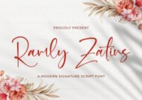 Ramly Zatins Font - Featured Image