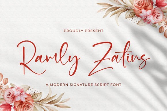 Ramly Zatins Font - Featured Image