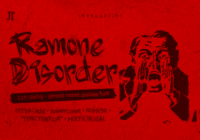 Ramone Disorder Font - Featured Image