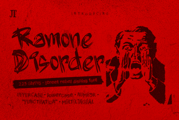 Ramone Disorder Font - Featured Image