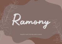 Ramony Font - Featured Image