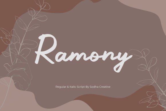 Ramony Font - Featured Image