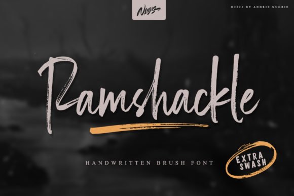 Ramshackle Font - Featured Image