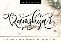 Ramshya Font - Featured Image