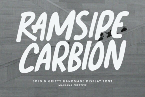 Ramsipe Carbion Font - Featured Image