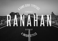 Ranahan Font - Featured Image