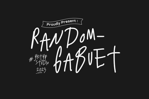 Random Gabuet Font - Featured Image
